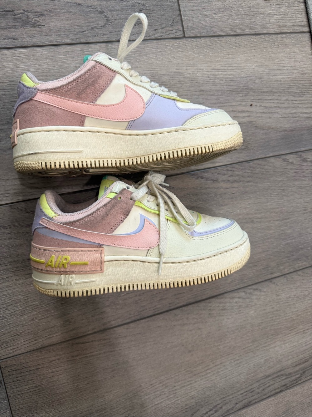 Nike Air Force 1 Shadow Cashmere Shoes Sneakers Size 6 - Picture 3 of 7